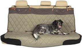 img 1 attached to 🐶 PetSafe Happy Ride Quilted Bench Seat Cover for Dogs and Pets - Fits Cars, Trucks, Minivans and SUVs - Cushioned Cotton Fabric - Long-lasting Vehicle Seat Protector - Wide Coverage, Grey