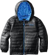 🧥 pacific trail light puffer coat for little boys with narrow channels logo