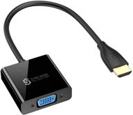 🔌 syncwire hdmi to vga adapter [male to female], 1080p gold-plated hdmi to vga converter with audio, micro usb port - ideal for pc, laptop, monitor, projector, hdtv, xbox and more logo