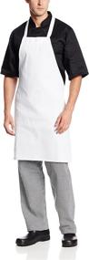 img 2 attached to 👨 San Jamar Men's Bib Chef: Superior Quality for Professional Kitchen Attire