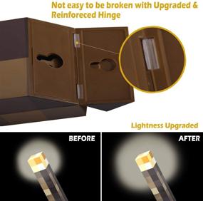 img 2 attached to 🔦 ThinLinkGea Illuminating Wall Torch - Battery & USB Rechargeable Night Lamp - Portable or Wall Mount Lighting Torch