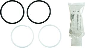 img 2 attached to 🚰 Kohler GP30420 Kitchen Faucet Seal Kit: Bearings, O-Rings, Lube - Small, Black & White