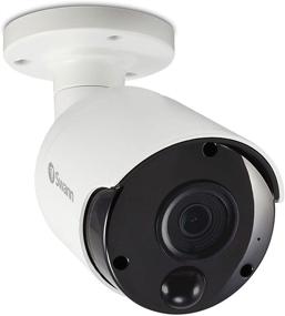 img 4 attached to 📷 Swann Wired PIR Bullet Security Camera, 4K Ultra HD Surveillance Cam with Color Night Vision, Indoor/Outdoor, Thermal, Heat & Motion Sensing, Audio Monitoring, Compatible with NVR via PoE, SWNHD-885MSB+