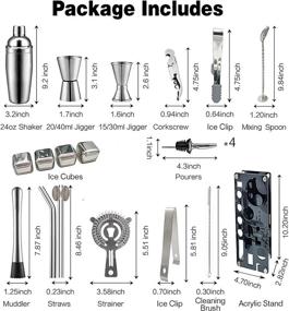 img 3 attached to ASIYUN Bartender Professional Stainless Adventure