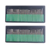 💎 baitaihem 60 pcs diamond coated glass drill bit set - fine burrs tool, 1/8 inch (3mm) shank logo