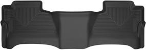 img 4 attached to 🚗 Husky Liners X-act Contour 2-е сидение пола для Chevrolet Silverado/GMC Sierra, черный 53211: 2014-18 1500, 2015-19 2500/3500 Crew Cab