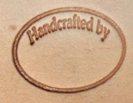 🔨 tandy leather craftool 3-d stamp handcrafted 8689-00 - superior quality leather crafting tool logo