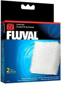 img 2 attached to 🧽 Fluval Foam Filter Pad - 2-Pack