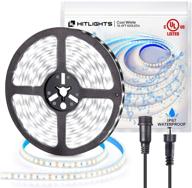 high density 16.4ft cool white led strip lights - ip67 waterproof, 5000 lumens per roll логотип