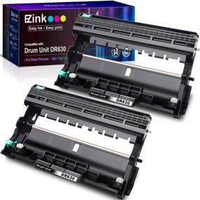 img 4 attached to E-Z Ink (TM) Compatible DR630 DR 630 Drum Unit Replacement (2 Pack) for Brother DCP-L2520DW DCP-L2540DW HL-L2300D HL-L2305W HL-L2320D HL-L2340DW HL-L2360DW HL-L2380DW HL-L2680W