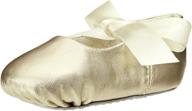 👣 детские туфли для младенцев / малышей baby deer sabrina metallic ballet flat - улучшенный seo логотип