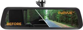 img 2 attached to Jeep Wrangler JK 2007-2018 Rearview Camera Mirror by Brandmotion FVMR-8866: Enhancing Visibility