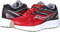 saucony cohesion running unisex big_kid girls' shoes in athletic logo