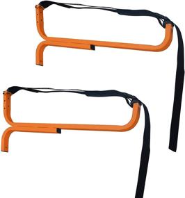 img 4 attached to 🛶 1232 RAD Sportz Level Canoe Hanger Kayak Rack and Stand-Up Paddle Board Holder Orange - Efficient Storage Solution for Water Sports Equipment