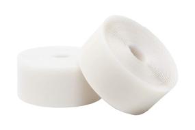 img 2 attached to Strenco 2-Inch Self-Adhesive Hook and Loop Tape Fastener - 5 Yards - Sticky Back - White