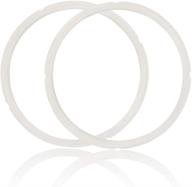 🍲 6qt instant pot silicone sealing ring - fits ip-duo60, ip-lux60, ip-duo50, ip-lux50, smart-60, ip-csg60, ip-csg50 - 2 pack, food-grade sweet & savory sealing ring logo