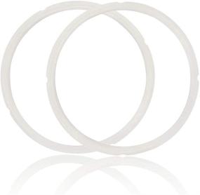 img 4 attached to 🍲 6qt Instant Pot Silicone Sealing Ring - Fits IP-DUO60, IP-LUX60, IP-DUO50, IP-LUX50, Smart-60, IP-CSG60, IP-CSG50 - 2 Pack, Food-Grade Sweet & Savory Sealing Ring