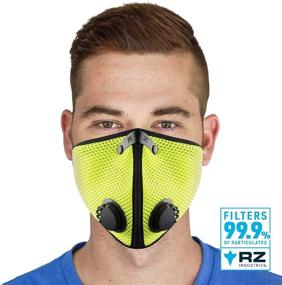 img 3 attached to 🤩 Enhance Your Safety with RZ Mesh Masks Safety Green: Reliable Protection in a Vibrant Shade