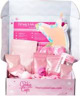 🦄 набор для выпечки unicorn cookie cups - полный комплект аксессуаров и оборудования для девочек и мальчиков - набор для выпечки для детей от 3 лет и старше логотип
