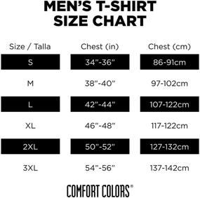 img 3 attached to 👕 Comfort Colors Adult 9360 4X Large Men's Shirts: Stylish Comfort for Every Occasion