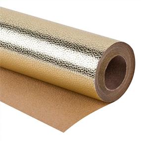 img 4 attached to 🎁 Sparkle Gold WRAPAHOLIC Wrapping Paper Roll – Ideal for Birthday, Holiday, Wedding, Baby Shower, 30 inch x 16.5 feet