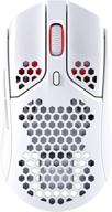 hyperx pulsefire haste: ultra lightweight wireless gaming mouse with 100 hour battery life - white logo