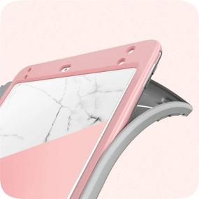 img 1 attached to 📱 i-Blason Cosmo Case for iPad Mini 5 2019 / iPad Mini 4 - Marble Design, Full-Body Protective Cover with Built-in Screen Protector, Auto Sleep/Wake, Folding Stand - 7.9 Inch