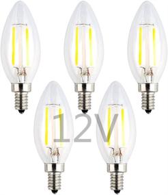 img 4 attached to 💡 High-Quality OPALRAY DC 12V 24V Input LED Candelabra Bulb: Efficient Illumination with Power Flexibility