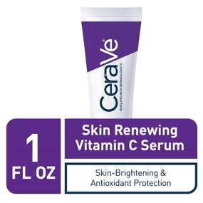 img 3 attached to 🍊 CeraVe Vitamin C Serum: Skin Brightening with 10% Pure Vitamin C, Hyaluronic Acid, Fragrance-Free, 1 Fl. Oz