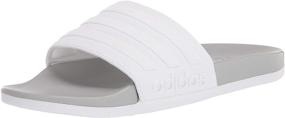 img 4 attached to Adidas Adilette Comfort Water White