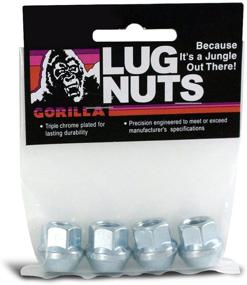 img 2 attached to 🦍 Gorilla Automotive 30037B Acorn Open End Bulge Lug Nuts: Superior Quality for 12mm x 1.50 Thread Size