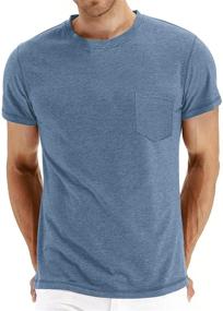 img 4 attached to 👕 Stylish and Comfortable Yingqible Sleeve Henley Shirts T Shirt: Elevate Your Wardrobe with Versatile Elegance