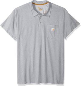 img 3 attached to Carhartt Force Cotton Delmont Pocket Men's Clothing