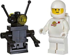 img 1 attached to 🚀 Collectible Minifigure: Retro Classic Astronaut 5002812 - Blast Off to Nostalgic Adventures!