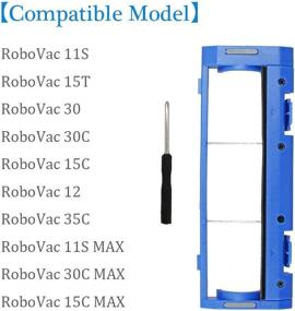 img 3 attached to 🔧 2 Pack Replacement Brush Guard for Eufy RoboVac Series - Ensuring Optimal Performance and Longevity