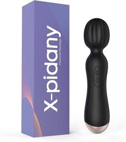 img 4 attached to X-Pidany Rechargeable Personal Wand Massager - Quiet & Waterproof - 10 Vibration Modes - Ideal for Men & Women - Full Body Massager for Neck, Shoulders, and Back - Relieves Muscle Tension