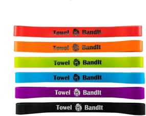 img 4 attached to 🏖️ Towel BandIt Ocean's Six Beach Towel Holder 6 Pack - Securely Keep Your Towel Firmly on Your Chair