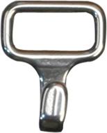 myler curb strap hooks logo