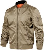 🧥 tacvasen men's windproof bomber jacket - full zip winter warm padded coats outwear логотип