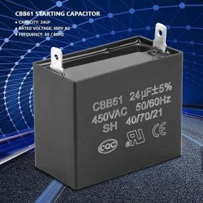 img 1 attached to ⚡️ CBB61 Generator Starting Run Capacitor 450V AC 24uF 50/60Hz UL/RU Listed for 400/350/300/250VAC