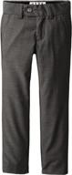 x n y little boys classic black boys' clothing : pants logo