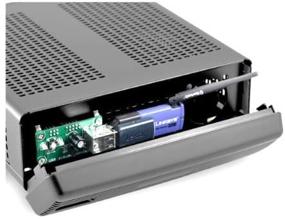 img 1 attached to 💻 M350 Compact Mini-ITX PC Enclosure with PicoPSU Compatibility