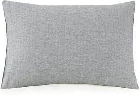 img 3 attached to 🛏️ Ayesha Curry Asher Comforter Set: Luxurious King Size Bedding in Elegant Gray