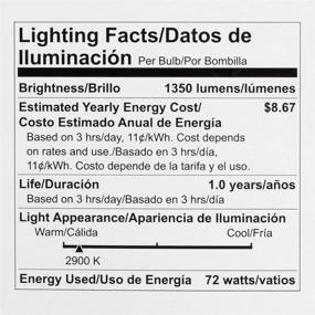 img 1 attached to 💡 High Performance Dimmable Halogen Flood Light Bulb - Philips 419408 PAR38, 90W Equivalent