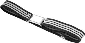 img 2 attached to 👦 Stylish Adjustable Elastic Stretch Boys' Belts - Shop Buyless Fashion Accessories Now!
