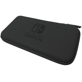 img 2 attached to 🔒 Окончательная защита для вашей Nintendo Switch Lite - HоRI Slim Твердый Чехол (Черный) - Официально лицензированный Nintendo
