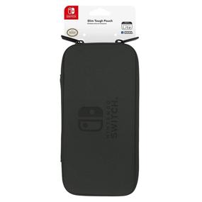 img 3 attached to 🔒 Окончательная защита для вашей Nintendo Switch Lite - HоRI Slim Твердый Чехол (Черный) - Официально лицензированный Nintendo