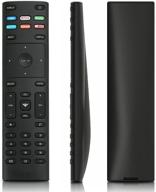 🔥 enhanced universal remote control, xrt136: perfectly compatible with vizio all led lcd hd 4k hdr smart tvs, offering seamless access to hulu, netflix, vudu, xumo, crackle, and iheart logo