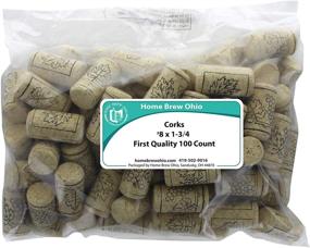 img 4 attached to 🍷 Pack of 100 First Quality Straight Wine Corks - 8 x 1-3/4 inches - 100/Bag