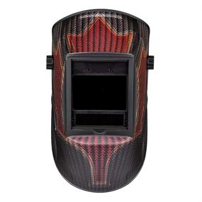 img 2 attached to Forney PRO Series Carbon Maple Leaf ADF Welding Helmet: Top-of-the-Line Protection for Your Welding Needs